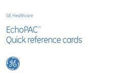 EchoPAC Quick Cards