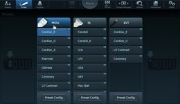 Vivid E95, E90 and S70: Preset Manager