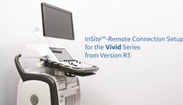 InSite - Remote connection set up for the Vivid Series from 2019