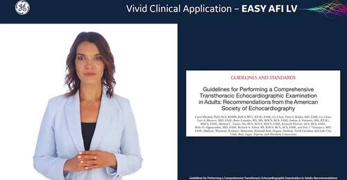 Easy AFI LV - Vivid Clinical Application