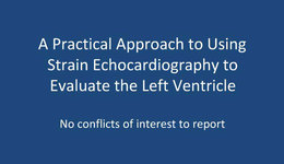 The Strain Train: All Aboard! A Practical Approach to Using ...