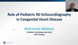 The Role of pediatric 4D echocardiography in congenital heart disease
