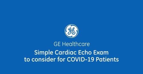 Simple Cardiac Echo Exam to consider for COVID-19 Patients