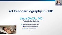 4D echocardiography in CHD
