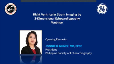 Right Ventricular Strain Imaging Webinar