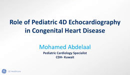 The Role of pediatric 4D echocardiography in congenital heart disease